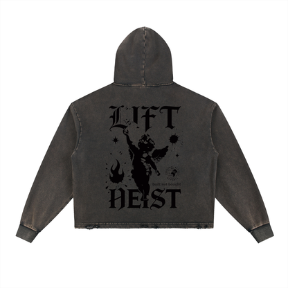 LIFTHEIST FREYED HOODIE