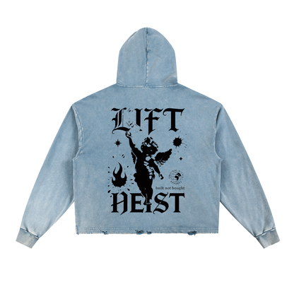 LIFTHEIST FREYED HOODIE